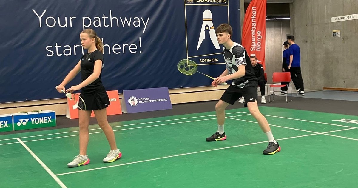 EJK U15 2026 — kwartfinale in het vrouwendubbel in Noorwegen 🇳🇴