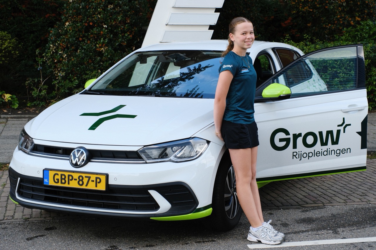 Nienke bij Grow Rijopleidingen